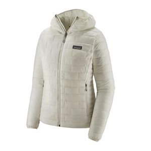 Patagonia Nano Puff Hoody in birch white size small NWT